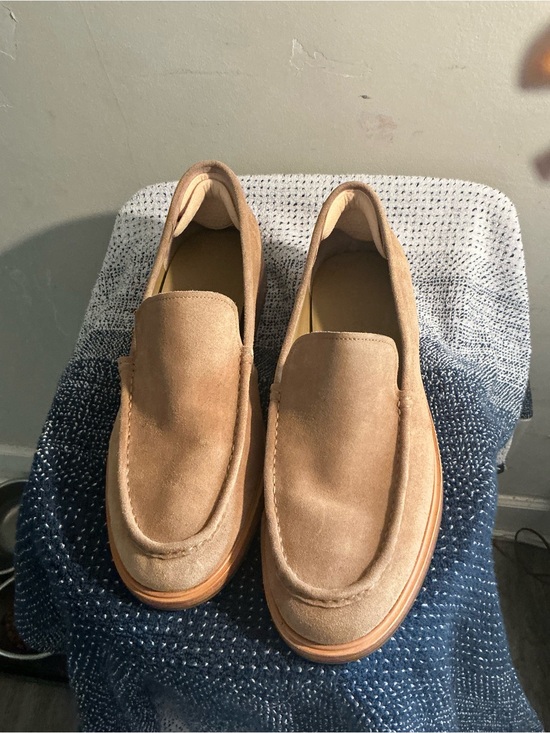 Vince Other - Vince Men's Suede Slip-On Loafers in Beige